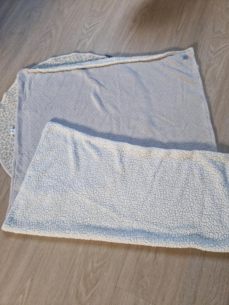 Uni | jollein deken | jollein ledikant deken beige 100 x 150, Kinderen en Baby's, Dekens, Slaapzakjes en Inbakerproducten, Ophalen of Verzenden