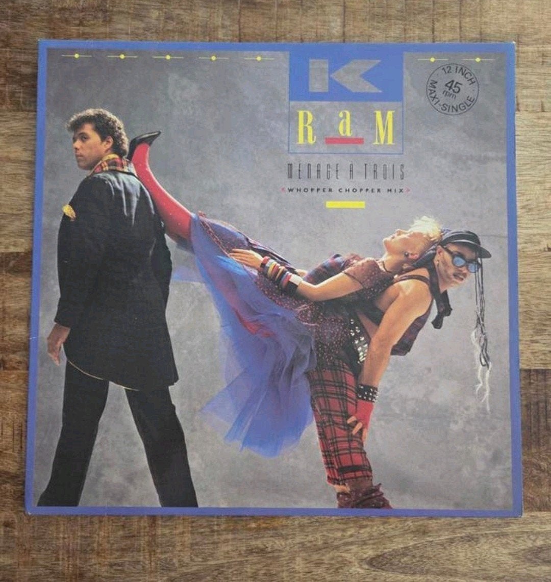 Lp maxi single K ram menage a trois, Ophalen of Verzenden