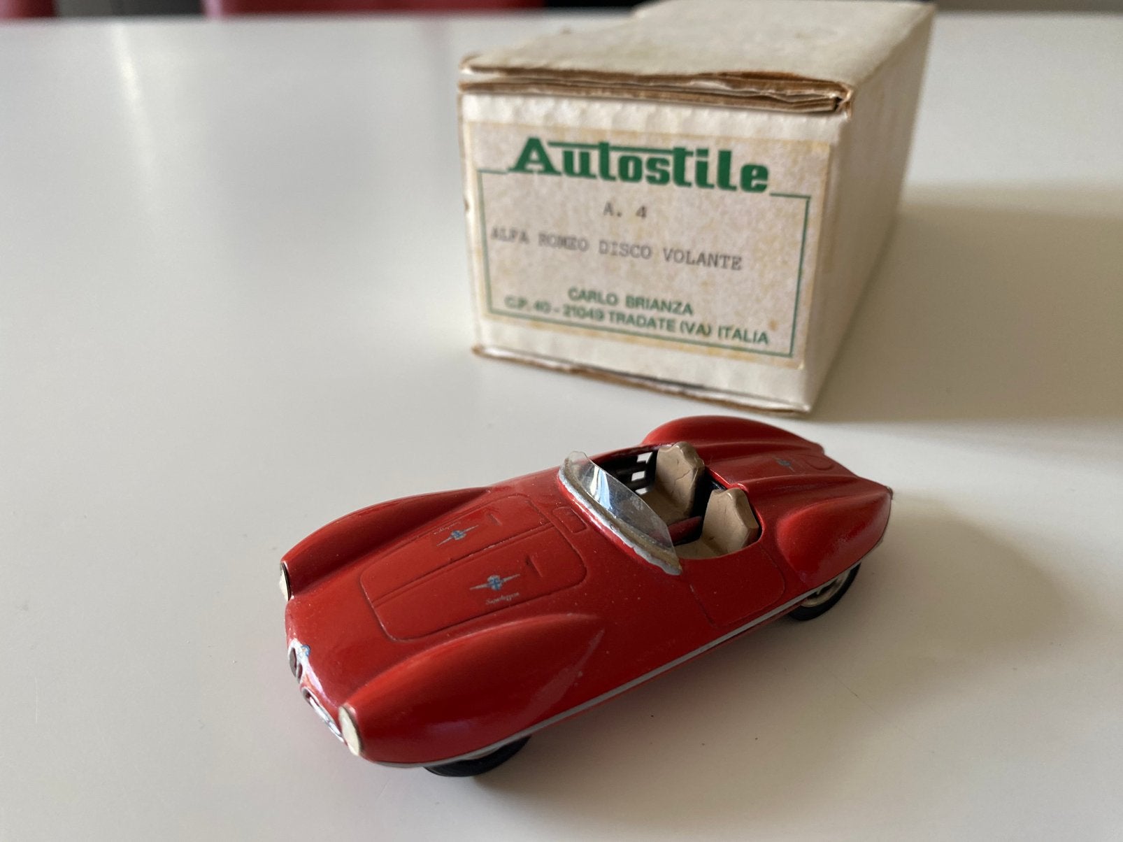 Alfa Romeo Disco Volante C52. Autostile schaal 1:43, Verzenden, Zo goed als nieuw, Auto, Overige merken