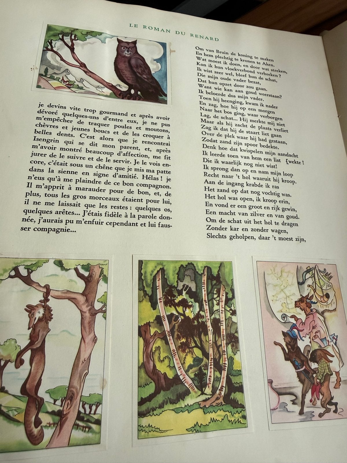 Victoria: Le Roman du Renard / Reinaert de Vos, Ophalen of Verzenden, Gelezen