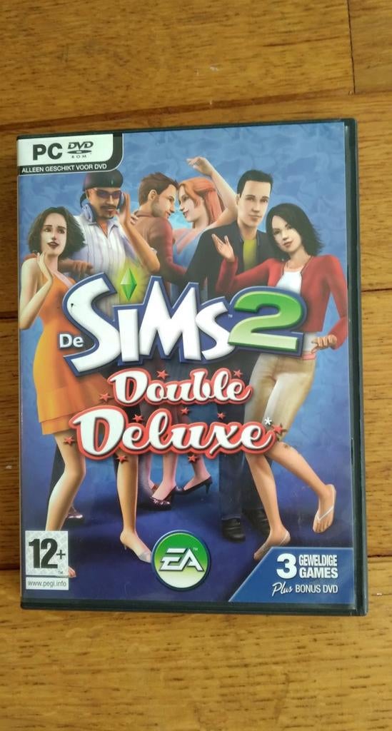 De Sims 2 Double Deluxe PC DVD - Klassieke Simulatiegame, Spelcomputers en Games, Games | Pc, 1 speler, Ophalen of Verzenden, Zo goed als nieuw