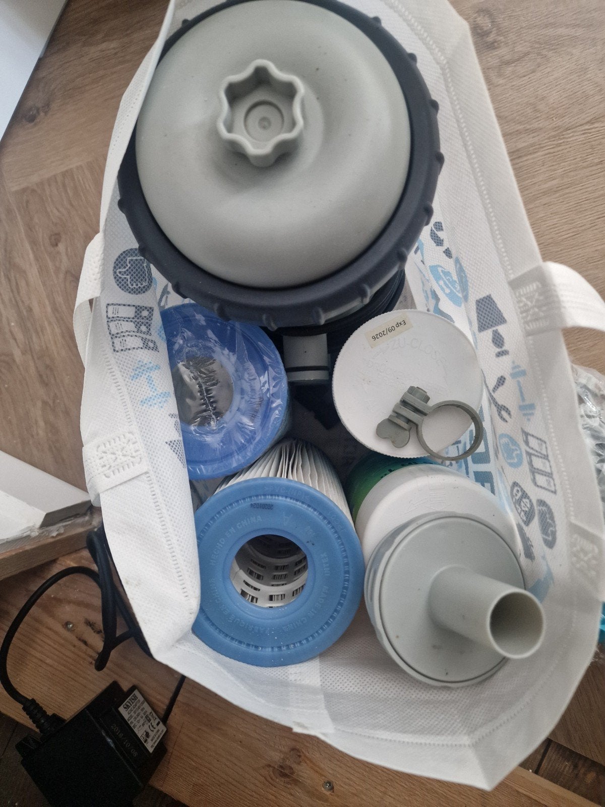zwembad pomp met toebehoren, Ophalen, Borstkolf