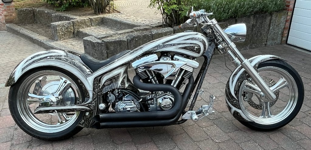 Cobra H-D eigenbouw, (geen verbouwing), met PVG.- nummer, Motoren, Ophalen