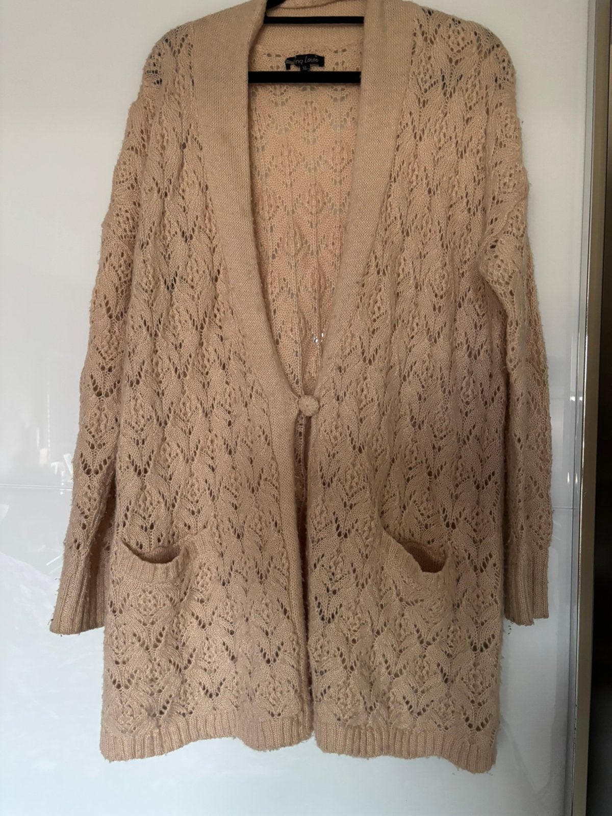 Mooi ecru vest wol king louie mt xl, Ophalen of Verzenden, Zo goed als nieuw, Maat 46/48 (XL) of groter, Beige