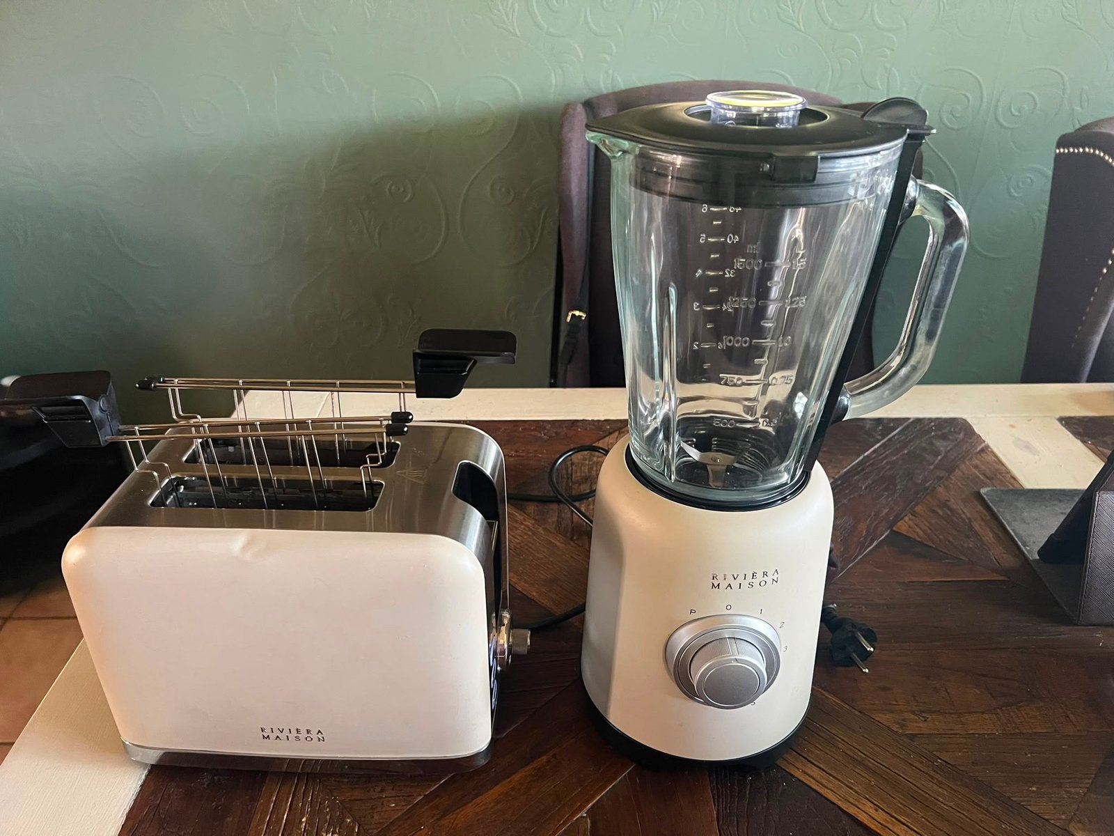Rivièra maison blender en broodrooster, Ophalen of Verzenden, Gebruikt, Blender