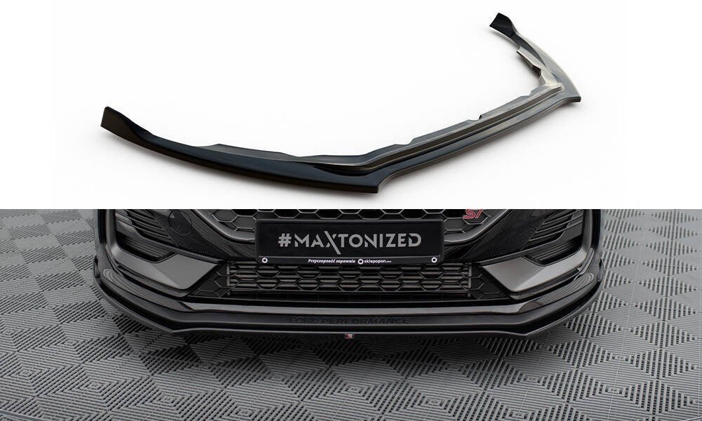 Voorlip spoiler sideskirt diffuser - Fiesta ST ST-Line 21+, Auto diversen, Tuning en Styling, Ophalen of Verzenden