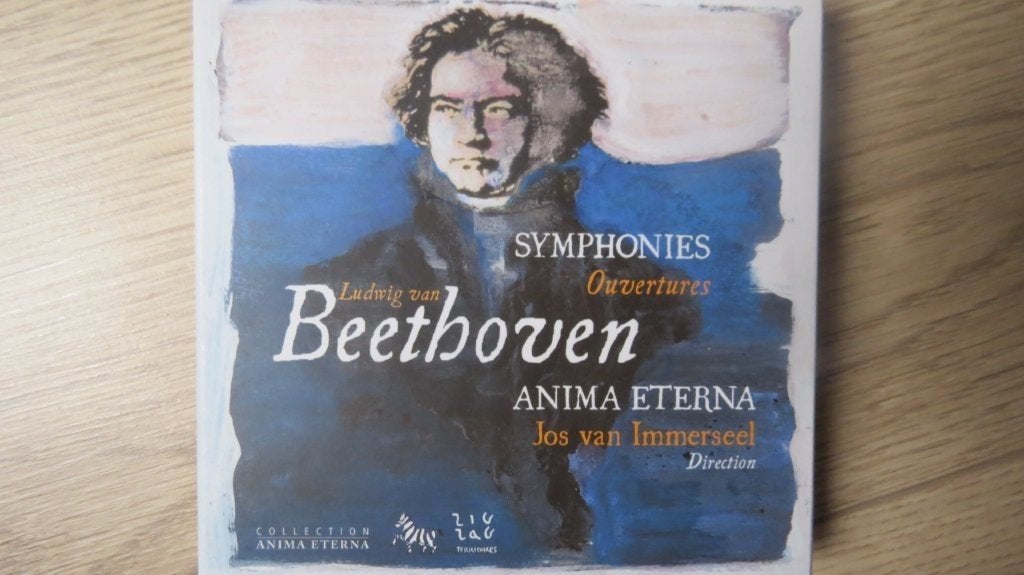 6cd: Symphonies Beethoven, Anima Eterna, Jos van Immerseel, Ophalen of Verzenden, Classicisme, Zo goed als nieuw, Kamermuziek
