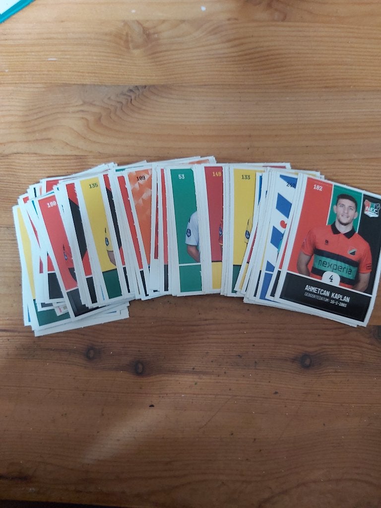 Plus voetbal plaatjes / stickers, Ophalen of Verzenden, Meerdere stickers
