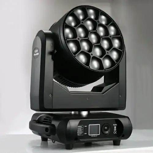 DJLicht 19x40 movinghead BeeEye RGBW Zoom, Geluidgestuurd, ., Nieuw, Ophalen of Verzenden