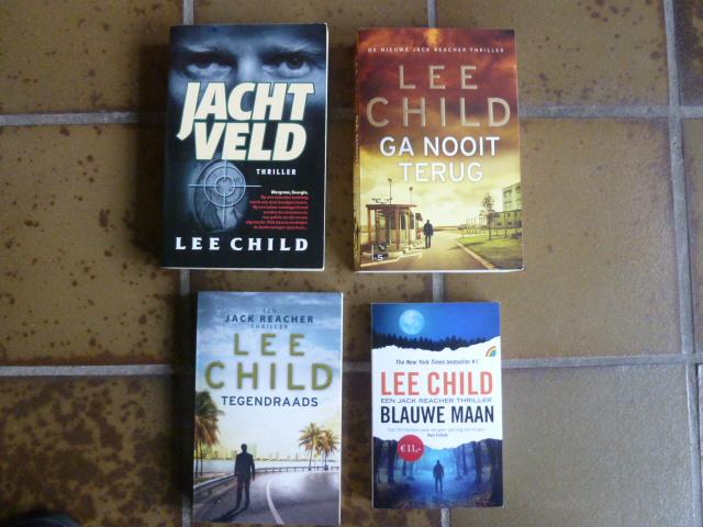 Lee Child - 4 stuks, Ophalen of Verzenden, Zo goed als nieuw, Lee Child, Amerika
