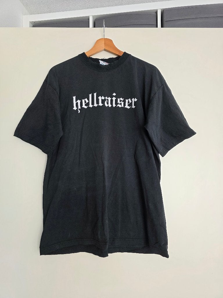 Hellraiser VIP T-shirt XL Hardcore Gabber Thunderdome, Thunderdome, Zwart, Maat 56/58 (XL), Ophalen of Verzenden