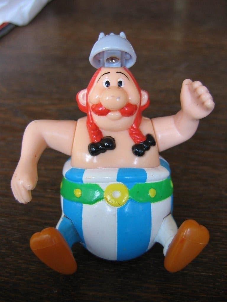 Obelix poppetje Mc Donalds, Ophalen of Verzenden, Zo goed als nieuw
