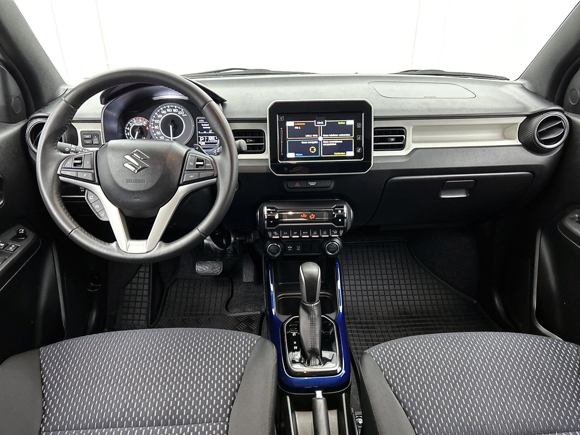 Suzuki Ignis 1.2 Smart Hybrid Style | Navigatie | Apple CarP, Auto's, Stof, Gebruikt, 4 cilinders, Wit