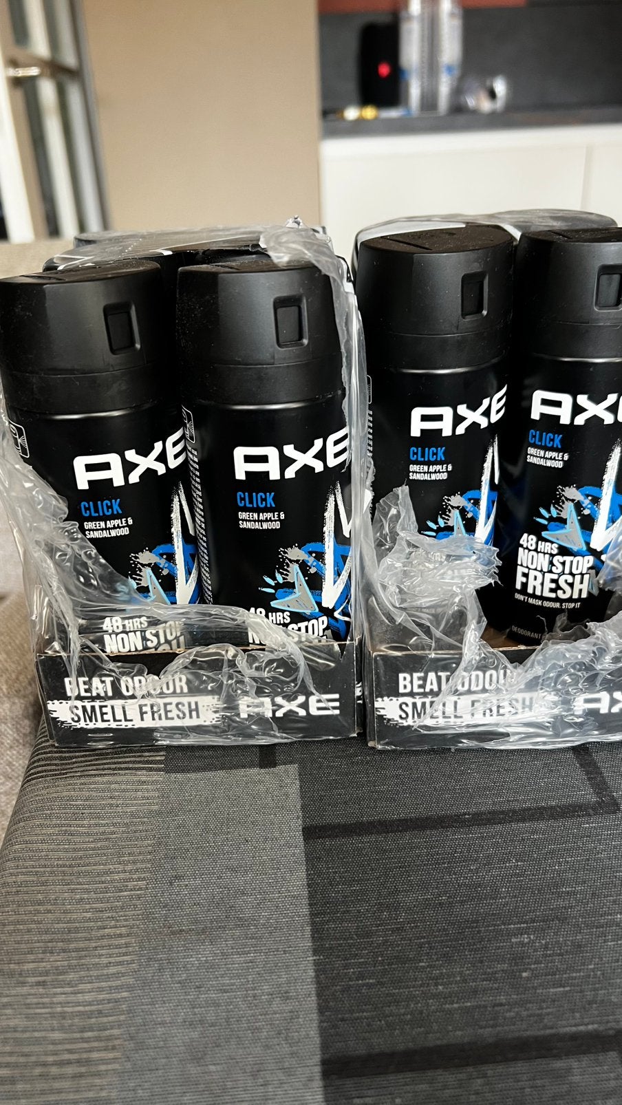Axe Click deo bodyspray 10 bussen, Sieraden, Tassen en Uiterlijk, Uiterlijk | Lichaamsverzorging, Ophalen, Nieuw, Deodorant of Bodyspray
