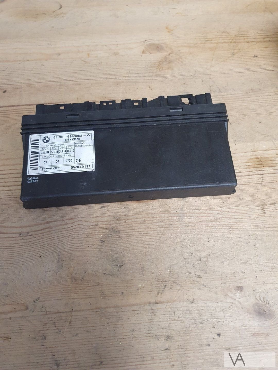 BMW 5 serie E60 E61 2003-2010 module bodycontrol KBM 6943062, Gebruikt, -, -, Ophalen of Verzenden