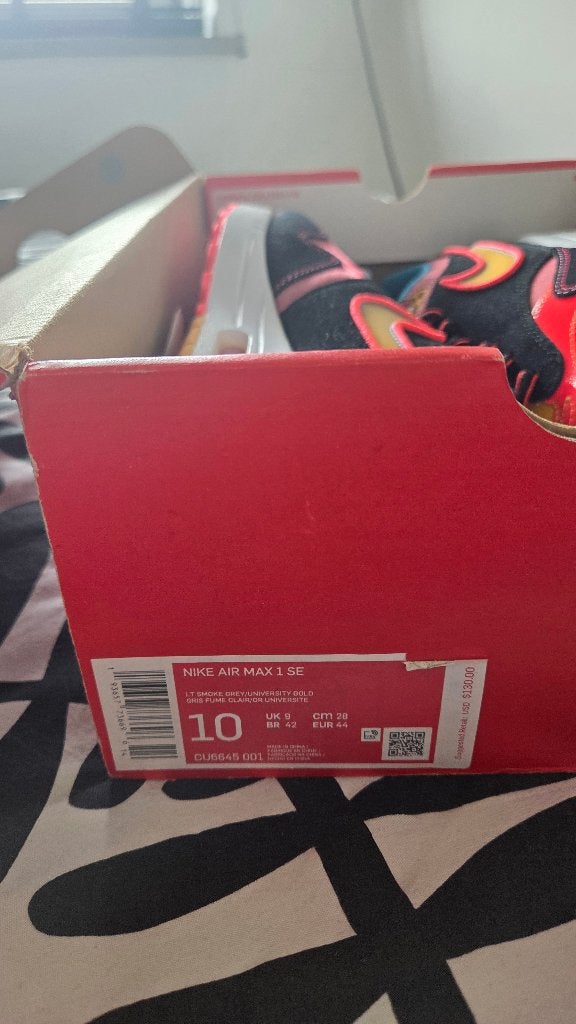 Am1 Chinatown NY eu44/us10 (DS), Zwart, Nike, Nieuw, Ophalen of Verzenden