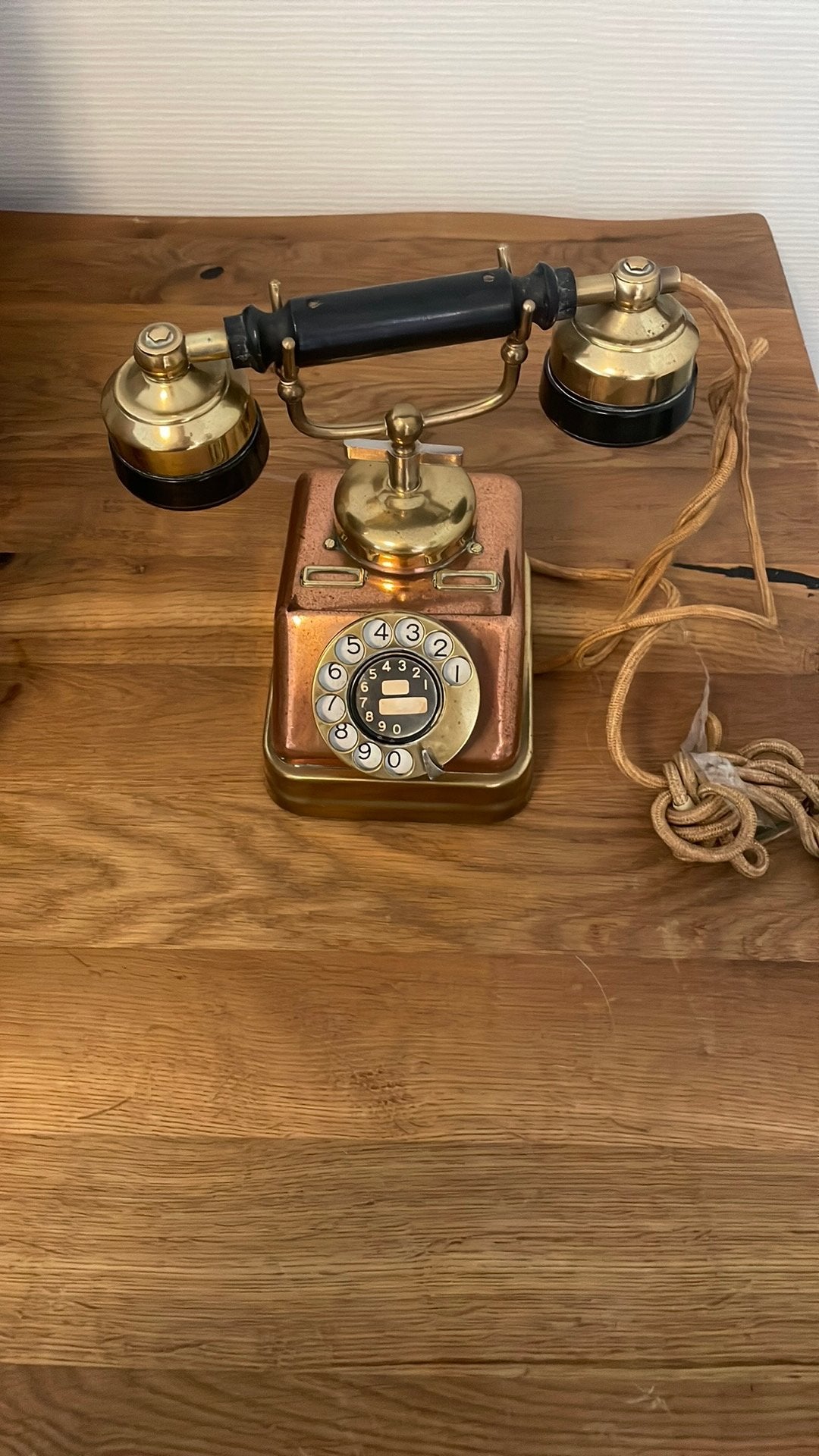 Koperen telefoon, Telecommunicatie, Ophalen, Gebruikt