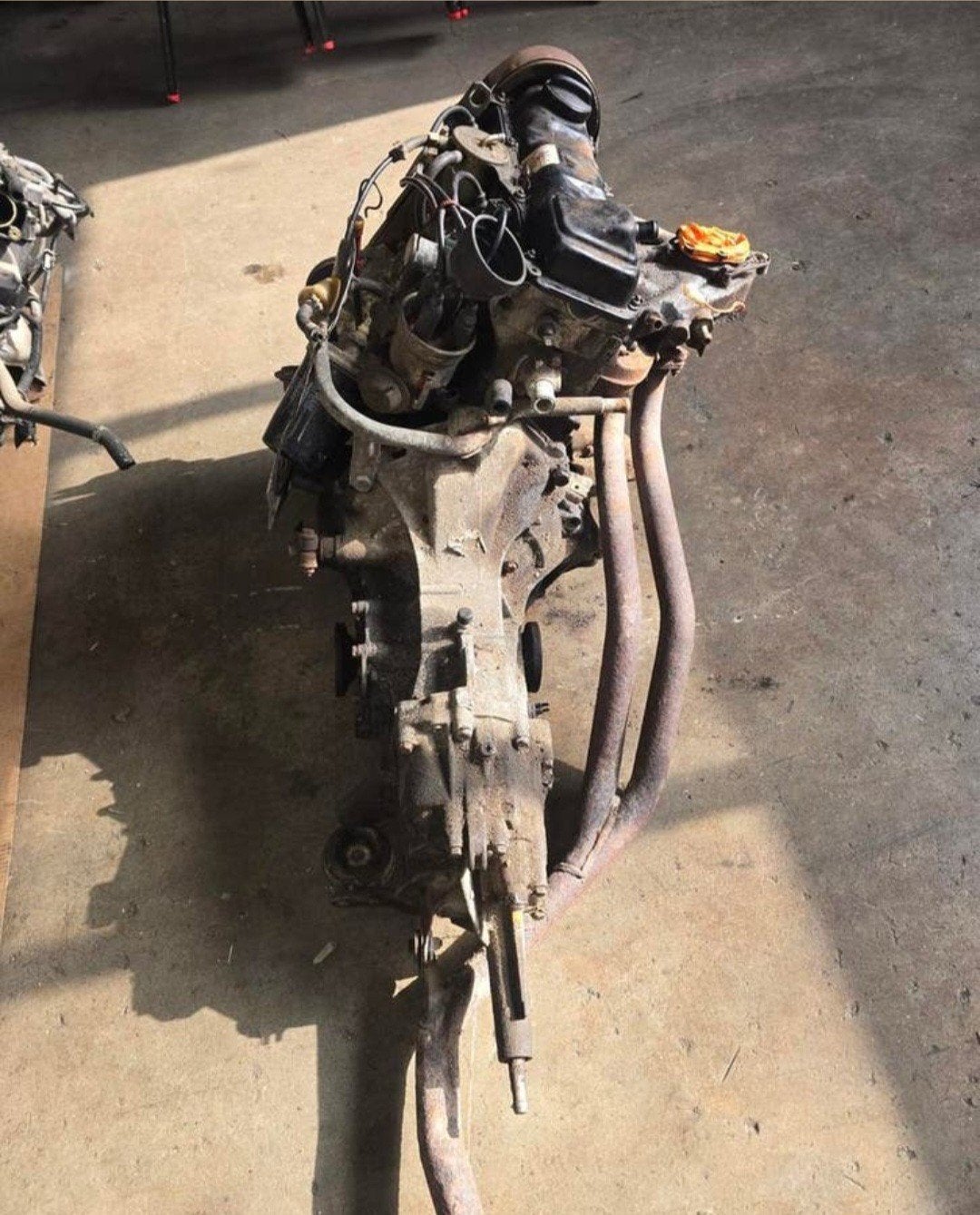 Motor vw passat B1 1.8 benzine 8V, Ophalen of Verzenden