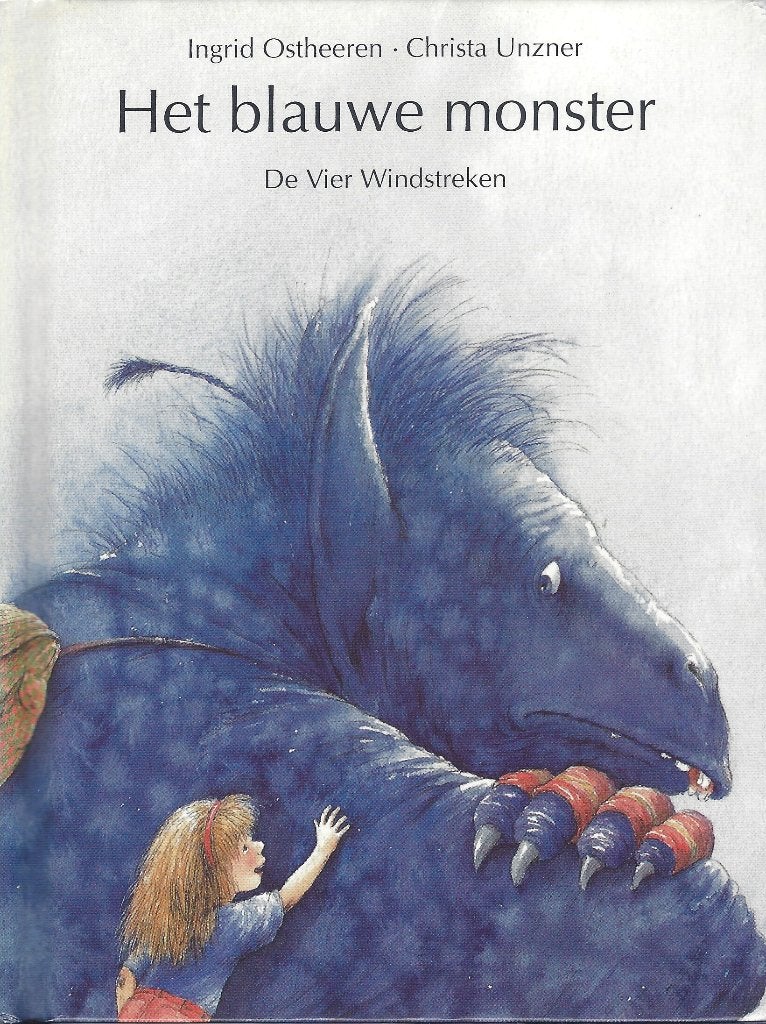 HET BLAUWE MONSTER- Ingrid Oostheeren *Verjaardagswens*, Boeken, 5 of 6 jaar, Fictie algemeen, Ingrid Oostheeren, Jongen of Meisje