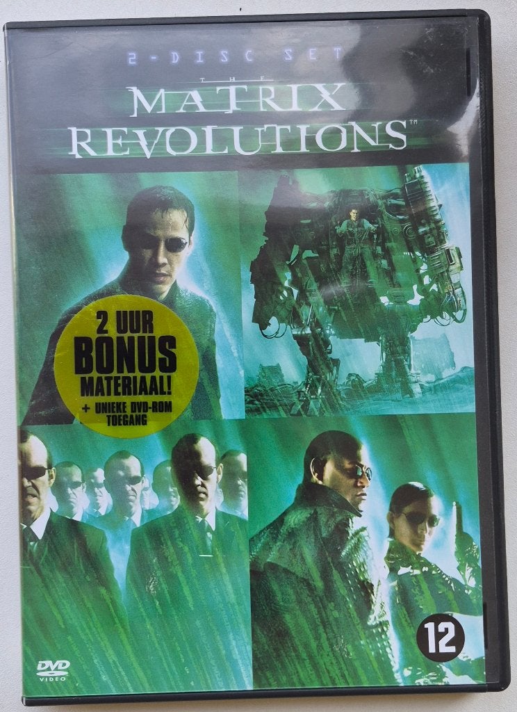 The Matrix Revolutions - 2 Disc Set DVD, Engels, Nederlands, Inclusief doosje, Ophalen of Verzenden