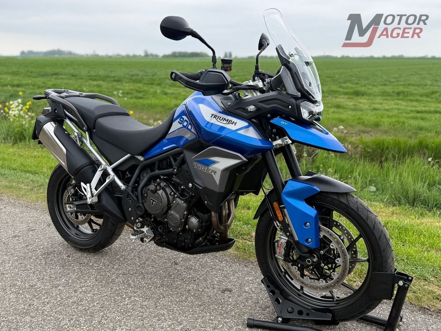 TRIUMPH TIGER 900 GT - TOPSTAAT! - ( 800 900 pro 1200 850 ), Motoren, Motoren | Triumph, Bedrijf, Overig, 3 cilinders, Motorrijbewijs A