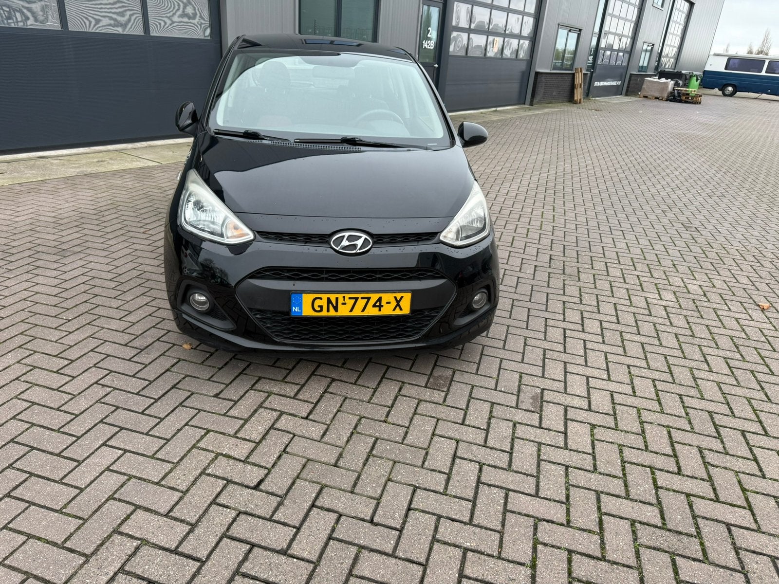 Hyundai i10 1.0 5DR 2015 Zwart airco, Auto's, 31 €/maand, 4 stoelen, Origineel Nederlands, Bedrijf