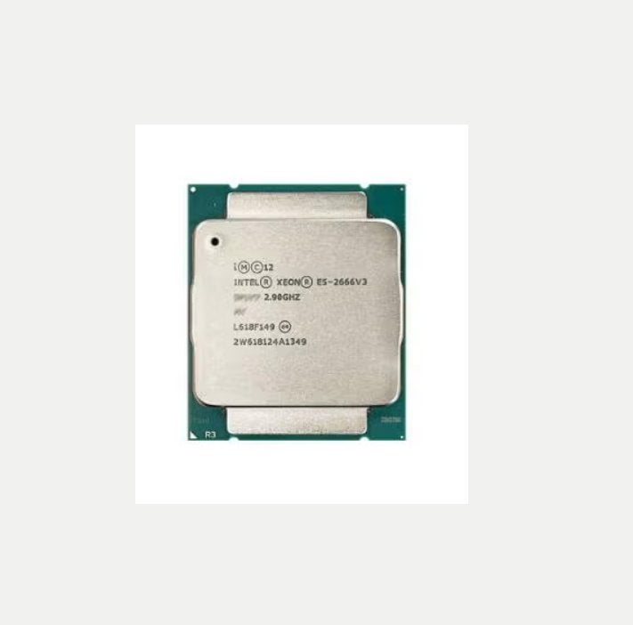 Intel Xeon E5 2666 V3 2,9Ghz met Socket LGA 2011-3, Ophalen of Verzenden, Gebruikt