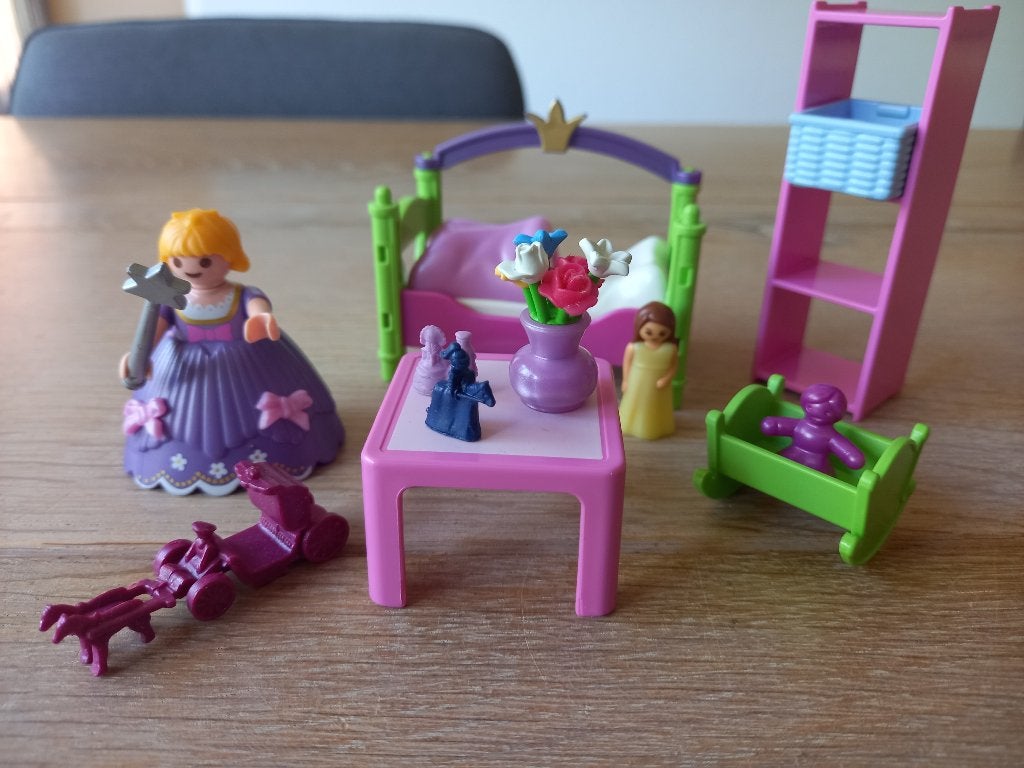 Playmobil Prinsessen kamer met prinses, Ophalen of Verzenden, Zo goed als nieuw