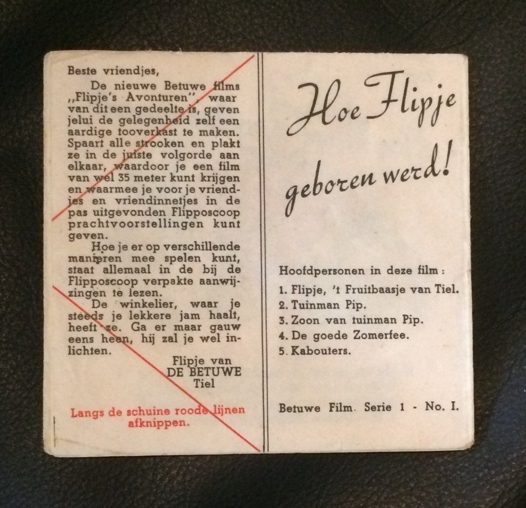 GEZOCHT: Flipje Tiel Filmstroken, Ophalen of Verzenden, Overige typen