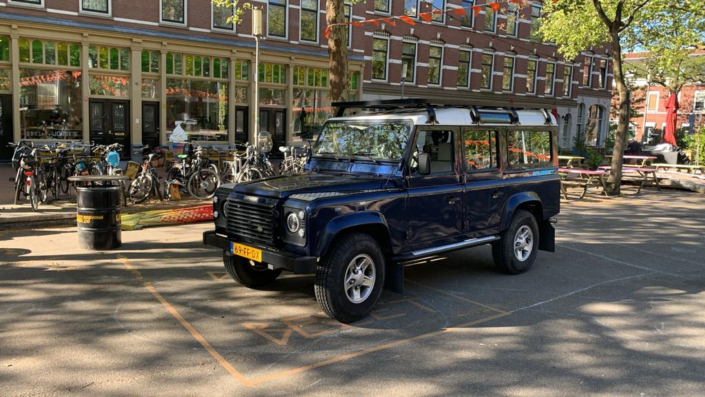 Land Rover Defender 2.5TD5 ST WGN 110 2000 Blauw, Blauw, 122 pk, Origineel Nederlands, Defender
