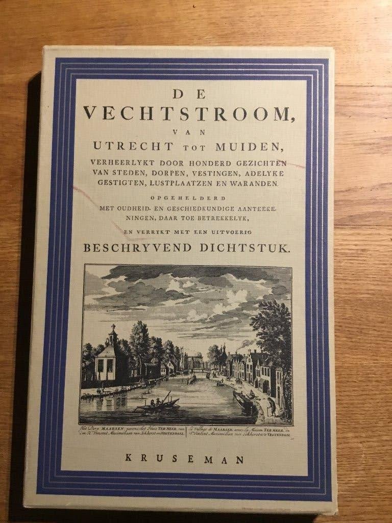 De Vechtstreek van Utrecht tot Muiden reprint uit 1967, Ophalen of Verzenden, Zie beschrijving
