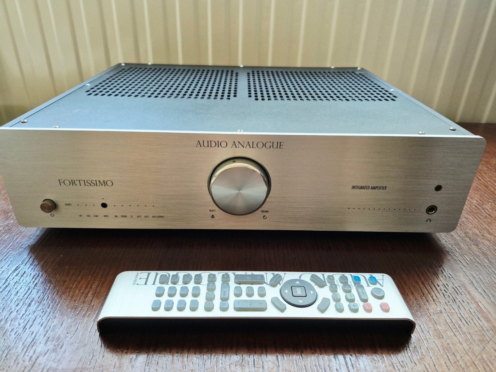 Audio Analogue Fortissimo Geïntegreerde Versterker, Audio, Tv en Foto, Versterkers en Receivers, Overige merken, Ophalen of Verzenden