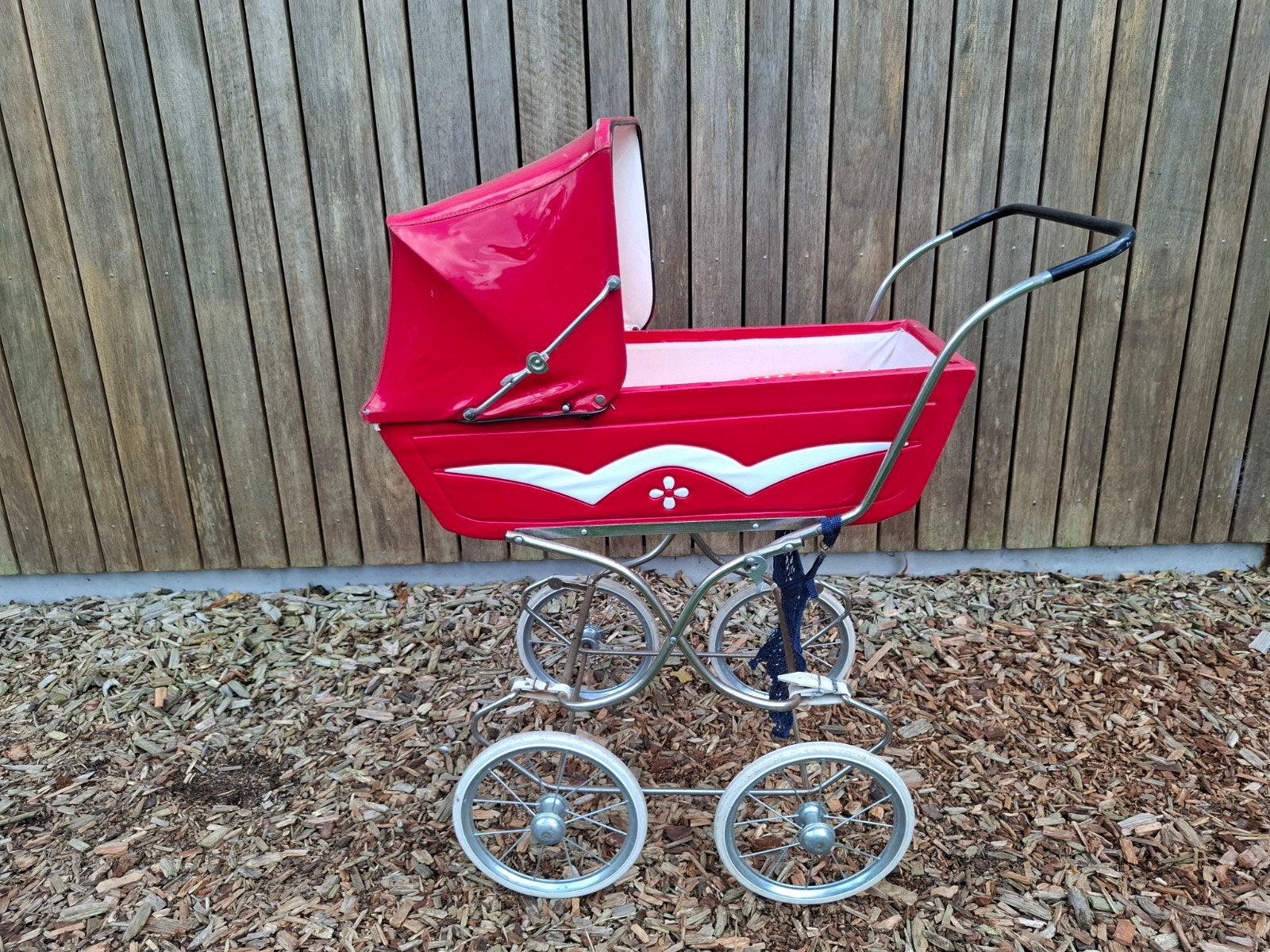 Antieke kinderwagen voor pop, Ophalen, Gebruikt, Babypop