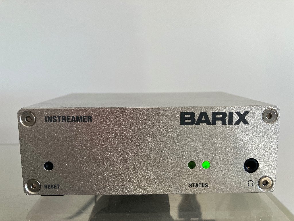 Barix Instreamer Network IP Audio Encoder, Ophalen of Verzenden, Zo goed als nieuw, Audio
