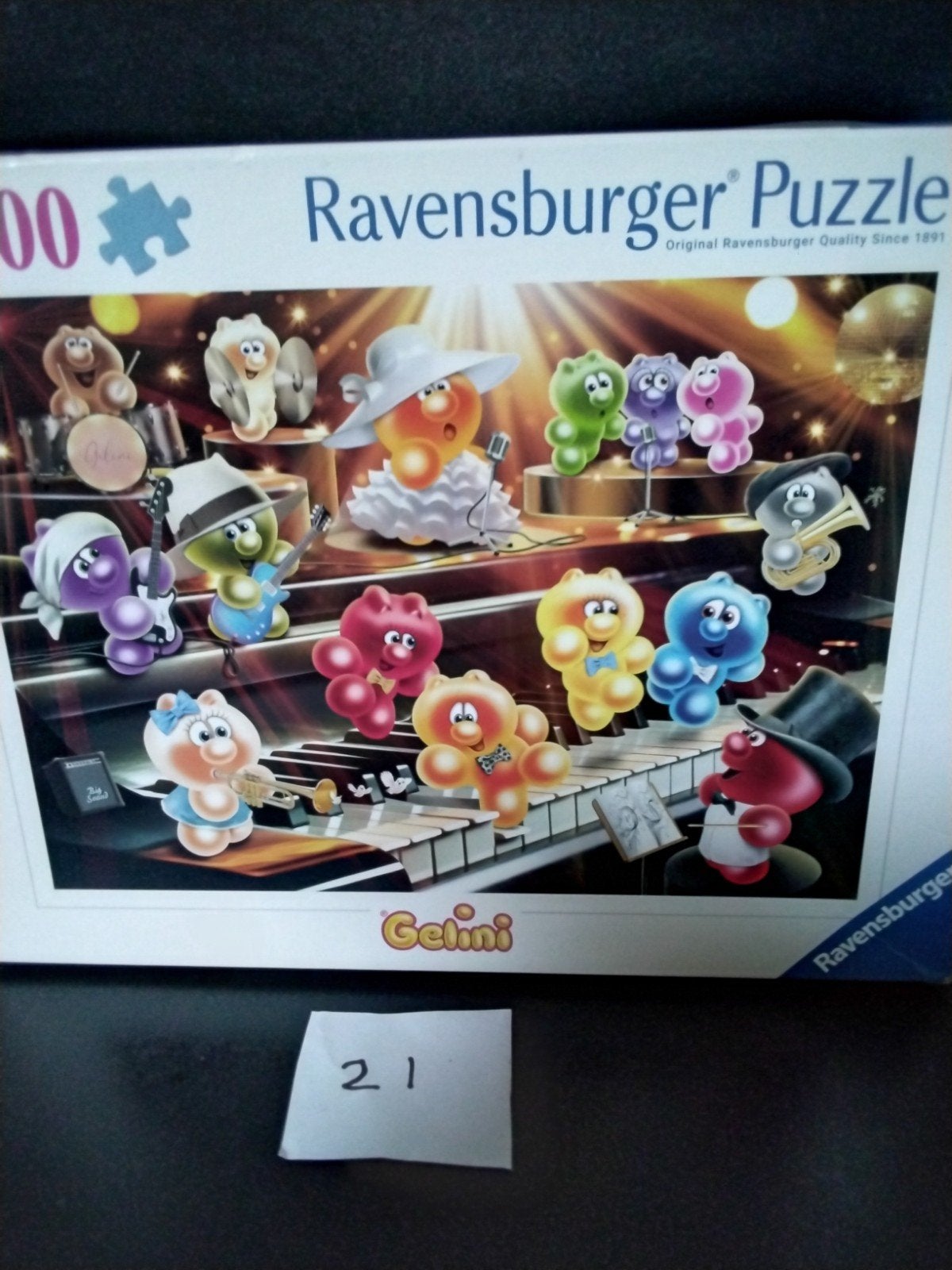 Gelini puzzel muziek maken 1000st zgan, Ophalen of Verzenden, 500 t/m 1500 stukjes, Zo goed als nieuw