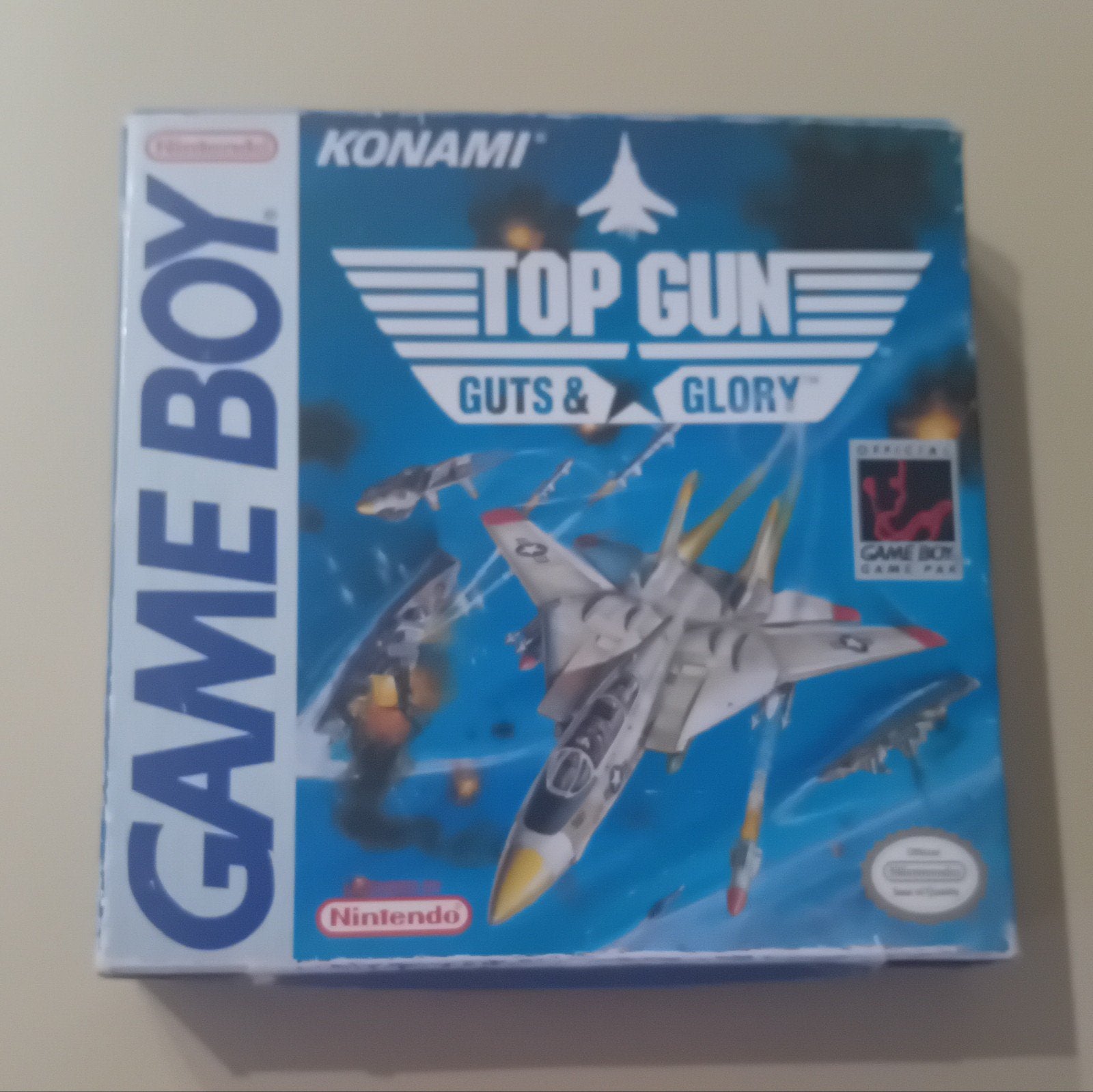Nintendo Gameboy Top Gun Zonder Boekje Heel Goede Conditie, Spelcomputers en Games, Games | Nintendo Game Boy, 1 speler, Racen en Vliegen