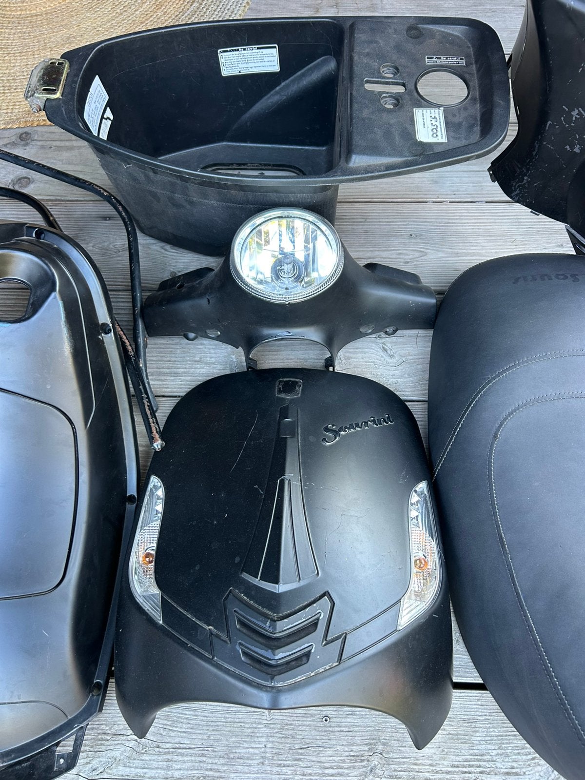 La Souris Sourini scooter onderdelen, Ophalen of Verzenden, Gebruikt, Overige typen, Overige merken