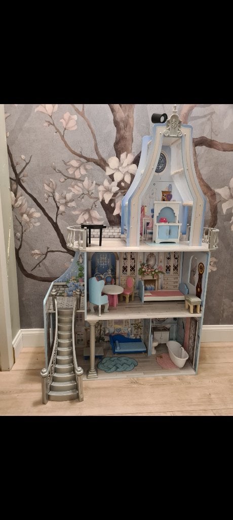 Groot poppenhuis, Kinderen en Baby's, Ophalen of Verzenden, Gebruikt, Poppenhuis