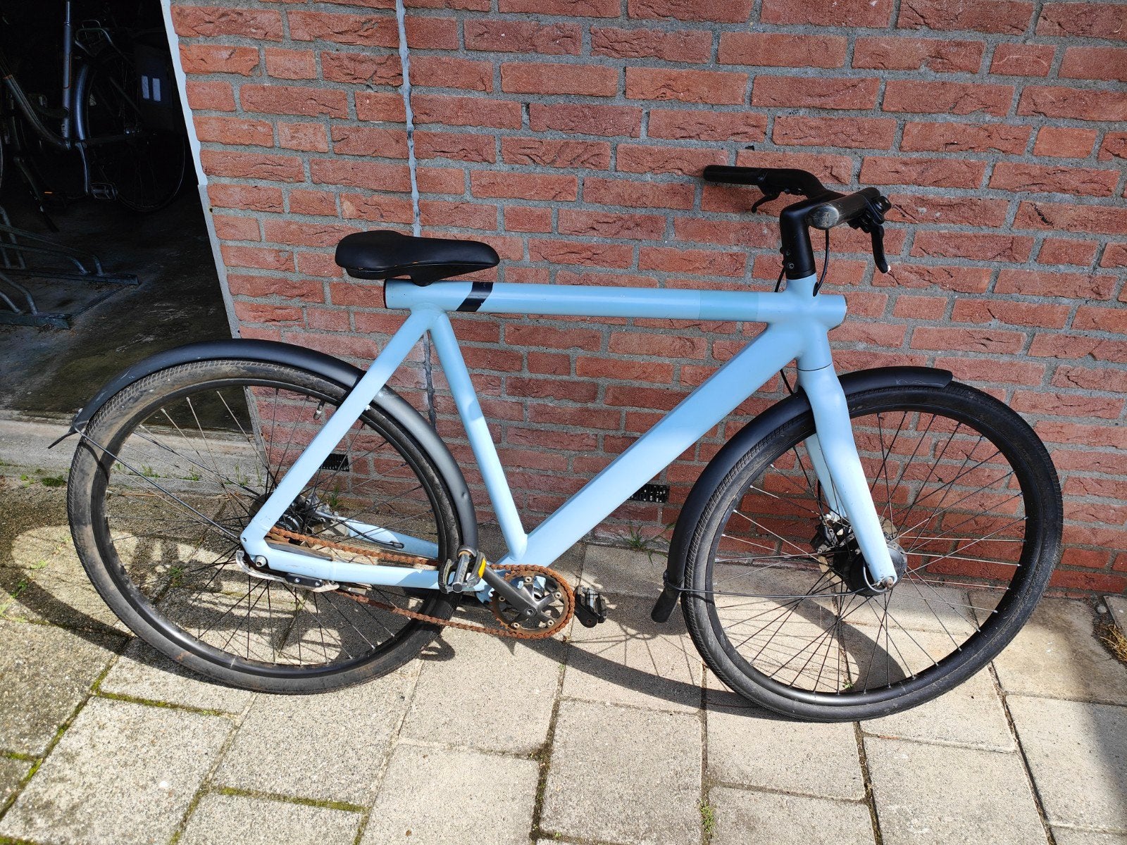 VanMoof S3 Lichtblauw - Storing