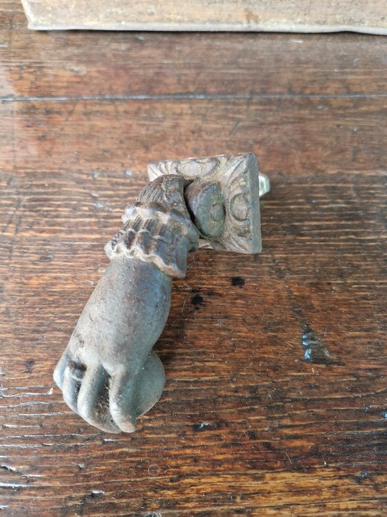 gietijzeren deurklopper, Antiek en Kunst, Antiek | Overige Antiek, Ophalen of Verzenden