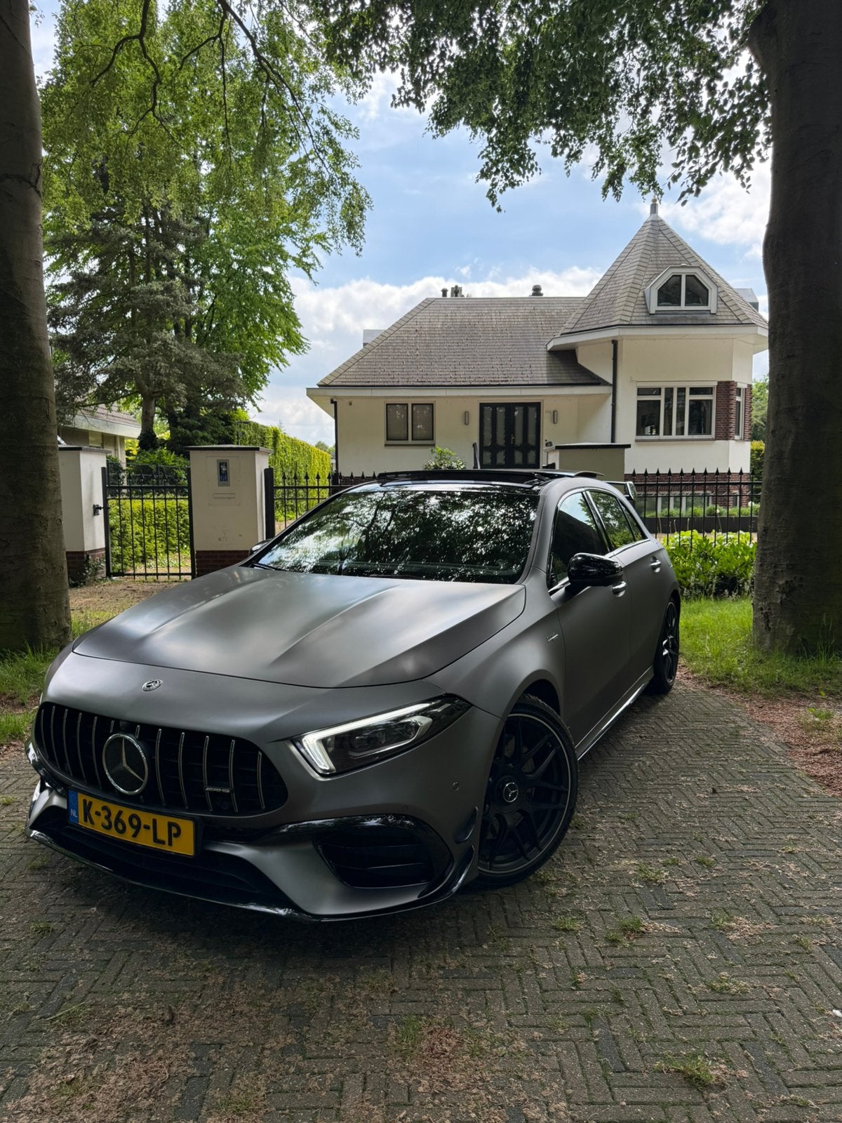 Mercedes-Benz A-Klasse A 45 AMG S 421pk 4Matic+ NAP, Auto's, Automaat, Euro 5, Zwart, 4 cilinders