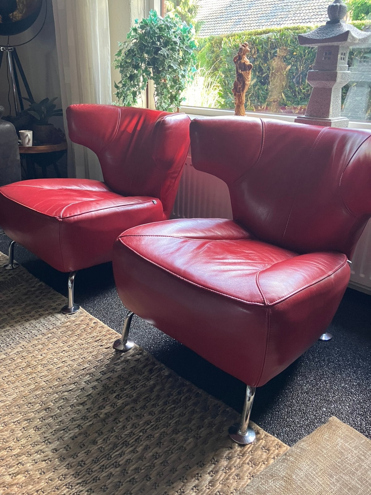 Twee heerlijke fauteuils aangeboden, Ophalen, Gebruikt, Eenpersoons, Minder dan 75 cm