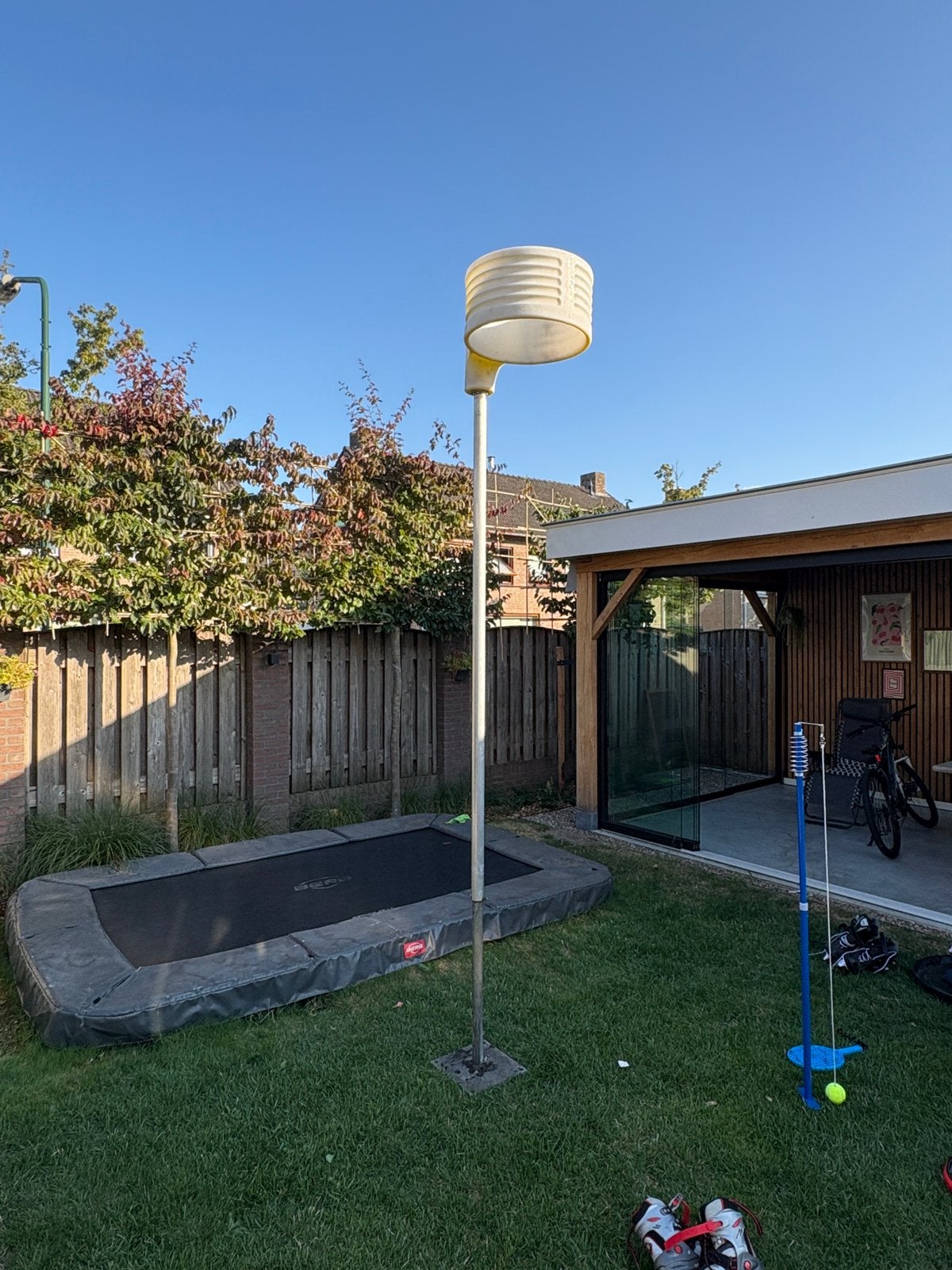 KORFBALPAAL met grondpen, Ophalen, Gebruikt, Korf of Paal