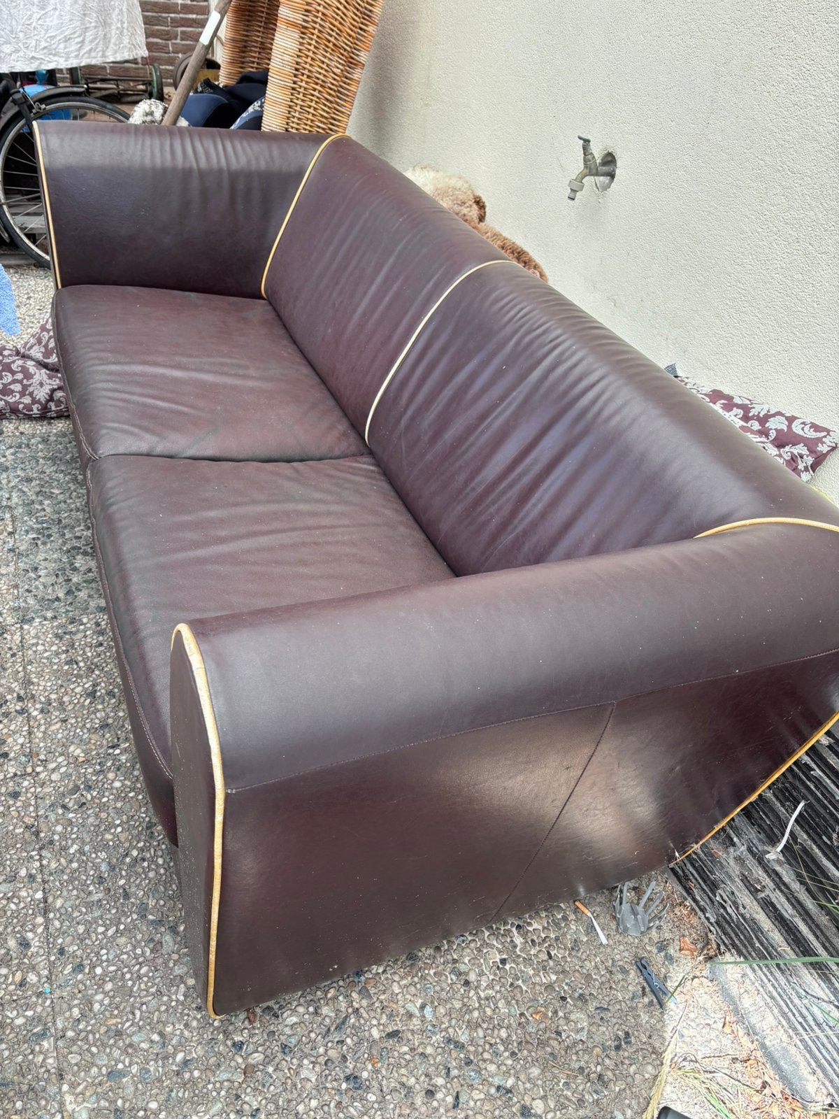 Bankstel, Ophalen, Gebruikt, Tweepersoons, 150 tot 200 cm