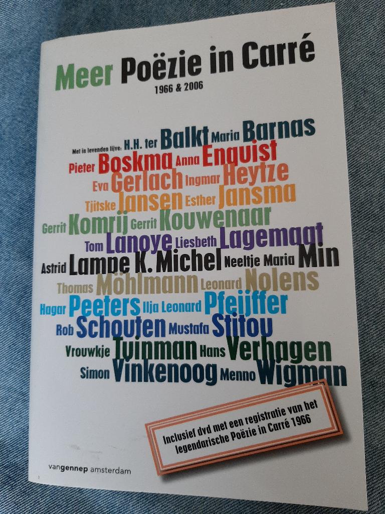 Apart boek over poëzie festival 1966 en 2006, Ophalen, Gelezen