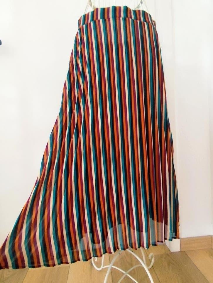 King Louie plisse rok 38, Kleding | Dames, Maat 38/40 (M), Overige kleuren, Ophalen of Verzenden, Zo goed als nieuw