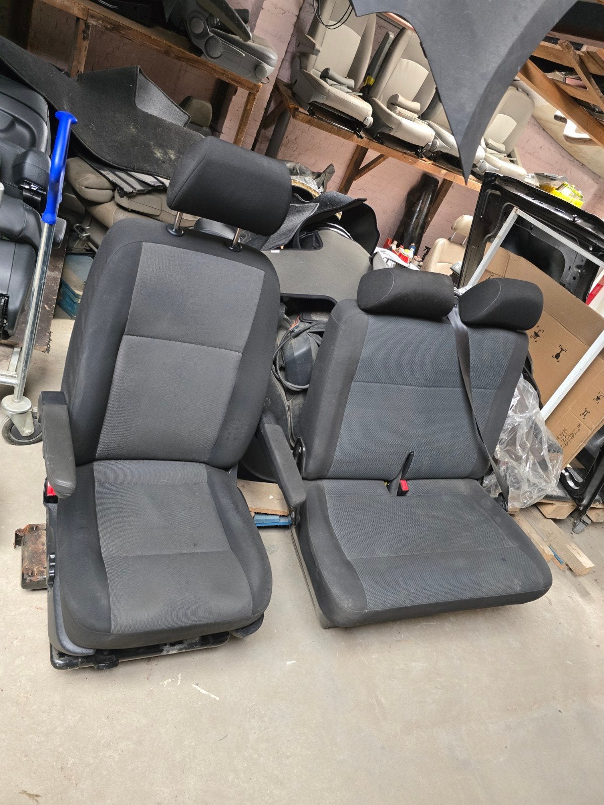 Stoelen 2+1stoff volkswagen transporter T6 T5, Ophalen of Verzenden, Nieuw, Volkswagen