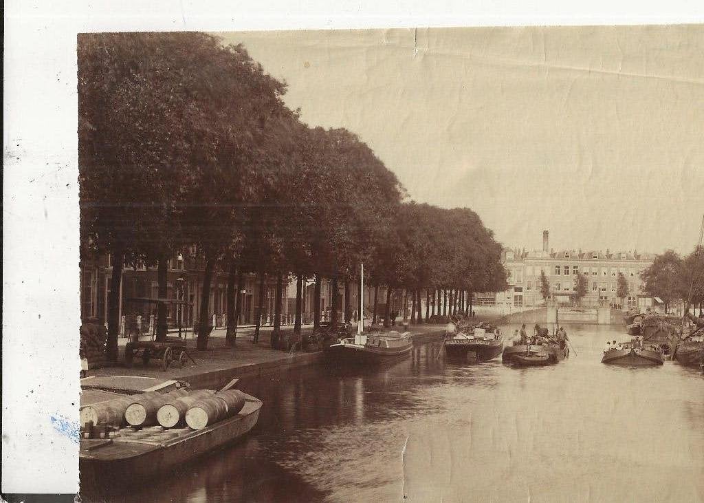 Onbekend Beurtschipper Den Haag-Amsterdam Foto, Verzamelen, Ansichtkaarten | Nederland, Ophalen of Verzenden, Voor 1920, Ongelopen