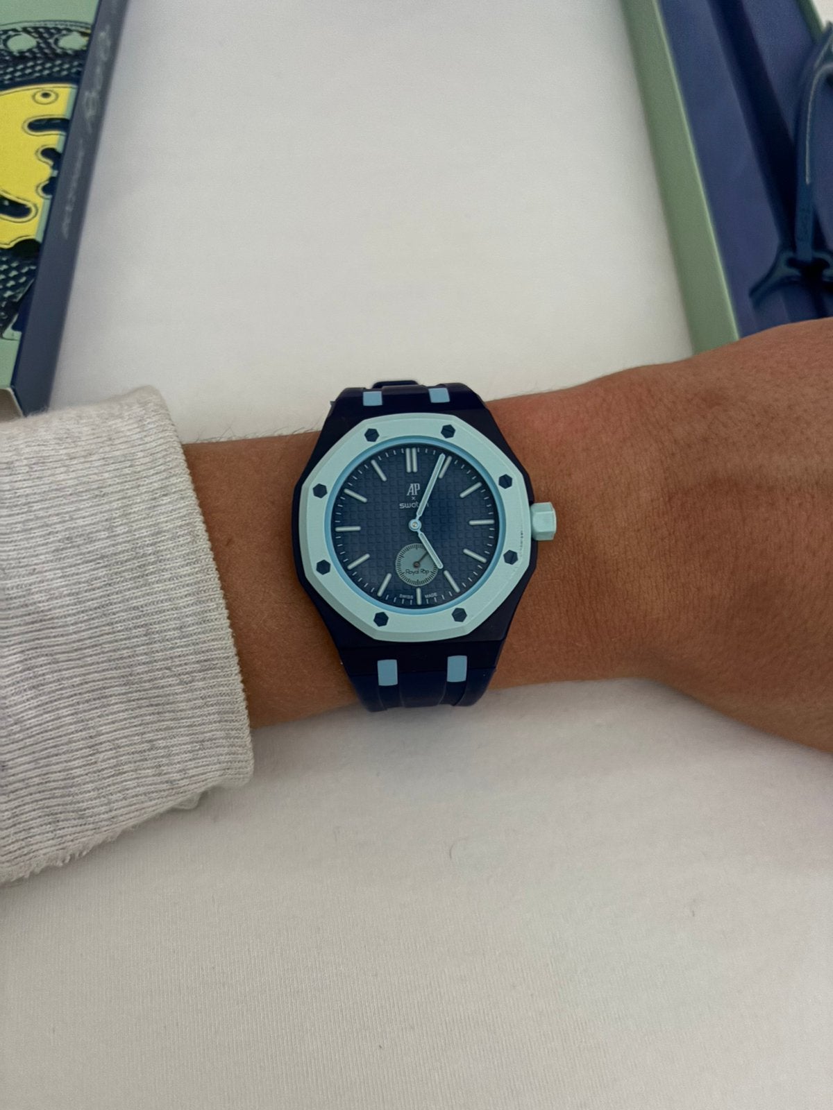 Ap swatch met bandje, Ophalen of Verzenden, Nieuw, Polshorloge, Swatch