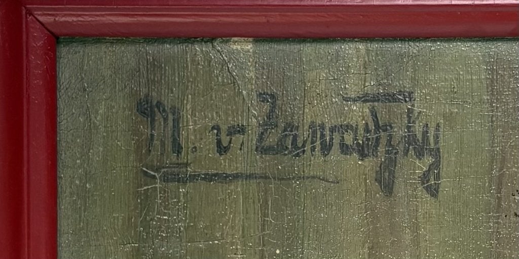 247. Olieverfschilderij – stilleven, ca. 1900, Ophalen